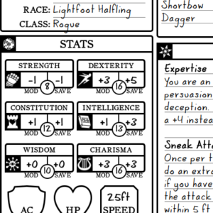 32 D&D 5E Pregens